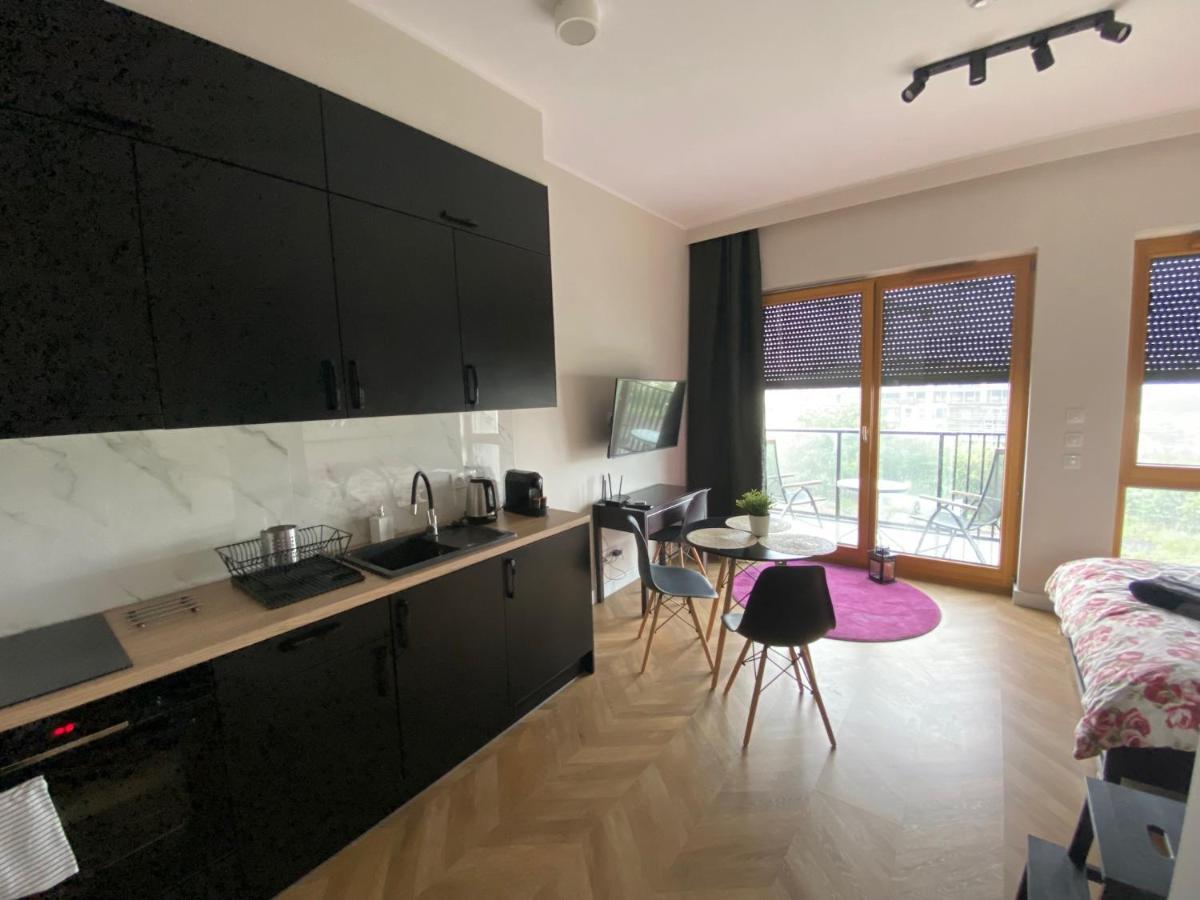 Apartament Nadmotlawie Estate Black Гданськ Екстер'єр фото